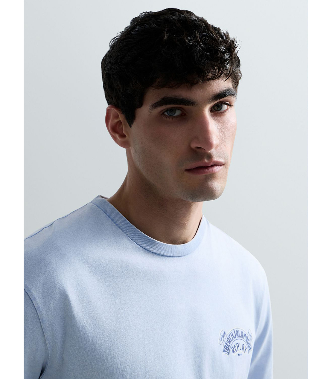 オープンエンドジャージービーチフェスTシャツ 詳細画像 スカイブルー 6